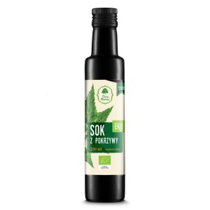Sok z Pokrzywy EKO 250ml - suplement diety