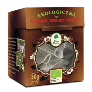 Herbata Czarna rozgrzewająca EKO - w piramidkach 15x2g