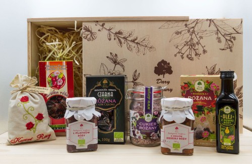 Skrzyneczka prezentowa - Różana-1 3257 