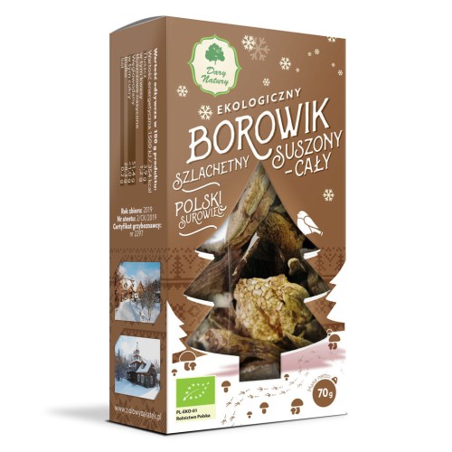 Borowik szlachetny - suszony cały EKO 70g-1 3262 