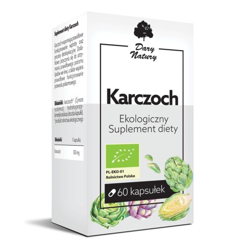 Karczoch EKO 60 kapsułek - Suplement diety-1 3292 