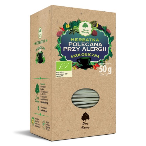 Herbatka Polecana przy alergii EKO 25x2g-1 3342 