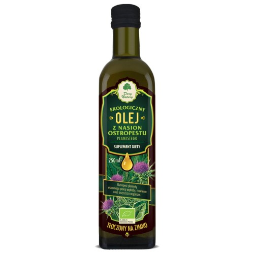 Olej z ostropestu plamistego EKO 0,25l - suplement diety-1 3373 