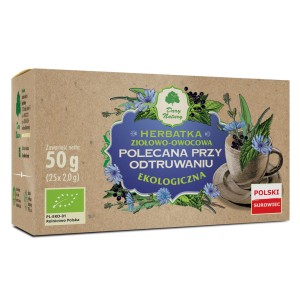 Herbatka Polecana przy odtruwaniu EKO 25x2g