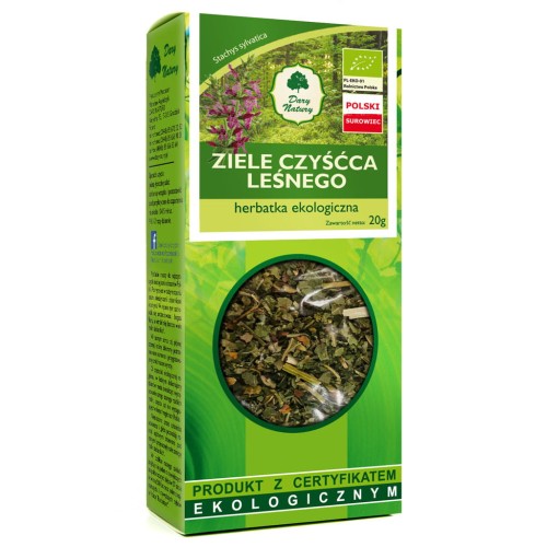 Czyściec leśny ziele EKO 20g-1 3391 