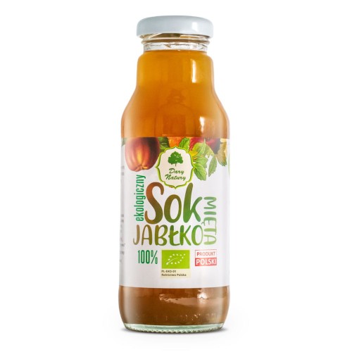 Sok jabłkowo miętowy EKO 270ml-1 3408 