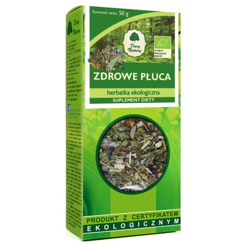 Herbatka Zdrowe płuca EKO 50g - Suplement diety-1 3431 