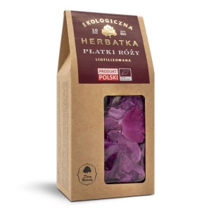 Liofilizowana herbatka Płatki Róży EKO 10g