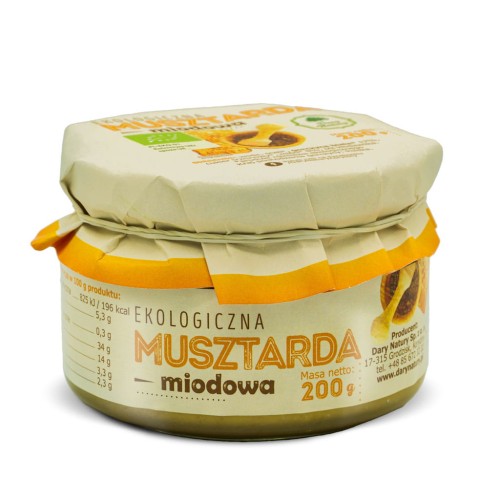 Musztarda miodowa EKO 200g-1 3511 