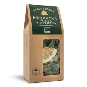 Liofilizowana herbatka Mięta z cytryną EKO 25g