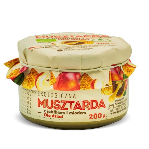 Musztarda dla dzieci EKO 200g-1 3520 