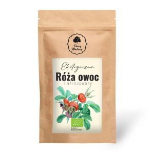 Ekologiczna Róża owoc Liofilizowany 30g