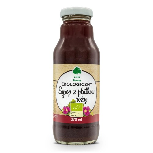 Syrop z płatków róży EKO 0,27l-1 3548 