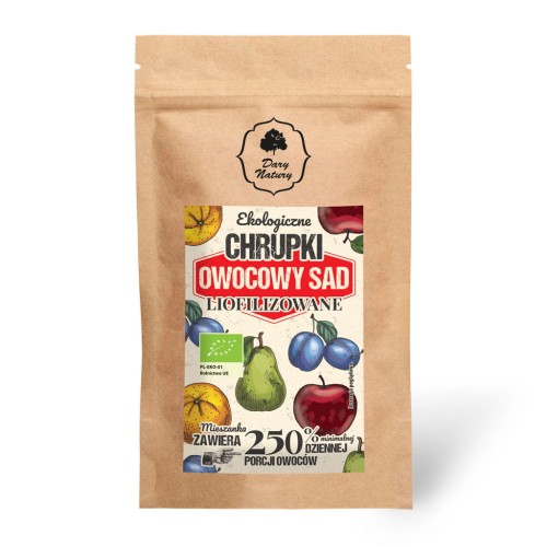 Liofilizowane chrupki owocowy sad EKO 40g - DOYPACK-1 3553 