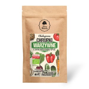 Liofilizowane Chrupki Warzywne EKO 20g - DOYPACK