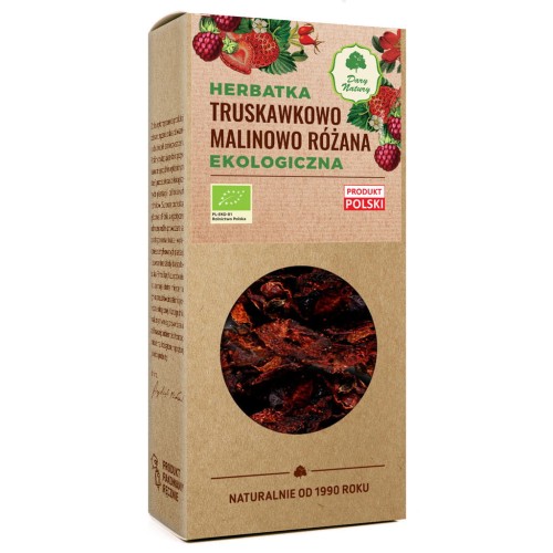 Herbatka Truskawkowo-malinowo-różana EKO 100g-1 3601 
