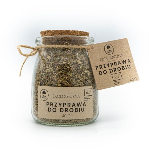 Ekologiczna Przyprawa do Drobiu 40 g w słoiczku-1 3674 