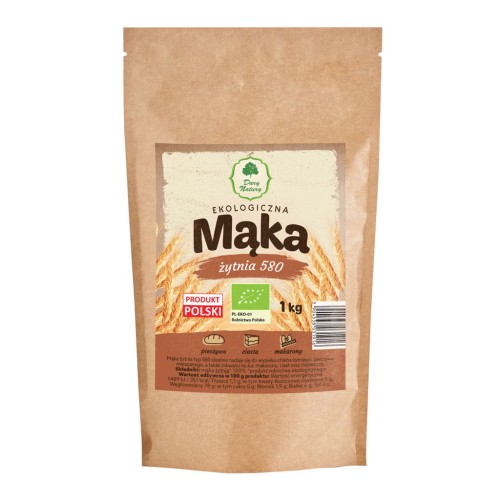 Mąka żytnia 580 EKO 1kg-1 3702 