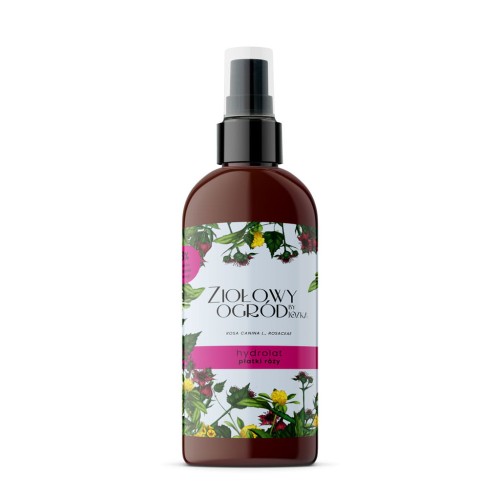 ZIOŁOWY OGRÓD Hydrolat róża płatki 150 ml-1 3703 