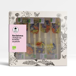 Herbatka na patyku Kwiatowa EKO 8 szt.