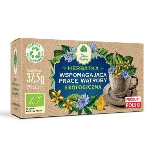 Herbatka Wspomagająca pracę wątroby EKO 25x1,5g-1 3970 
