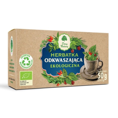 Herbatka Odkwaszająca EKO 25x2g-1 3977 