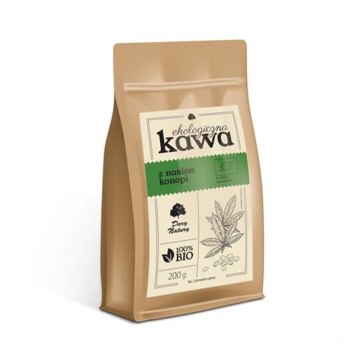 Kawa z nasion konopi EKO 200g-1 4027 