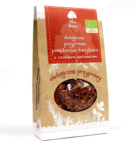 EKO Przyprawa pomidorowo-bazyliowa z czosnkiem niedżwiedzim 40g-1 4070 