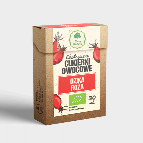 Cukierki Owocowe Dzika róża Eko 30g-1 4141 