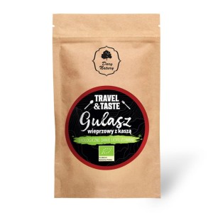 Travel & Taste Liofilizowany Gulasz wieprzowy z kaszą EKO 85g