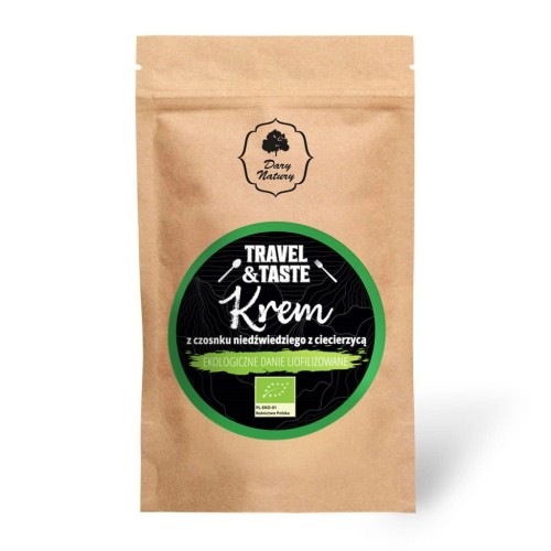 Travel & Taste Liofilizowany Krem z czosnku niedźwiedziego z ciecierzycą EKO 50g-1 4164 