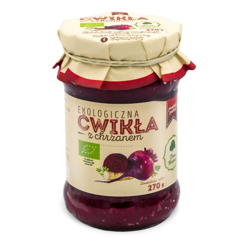 Ćwikła z chrzanem EKO 270g-1 4242 