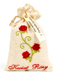 Woreczek zapachowy z różą