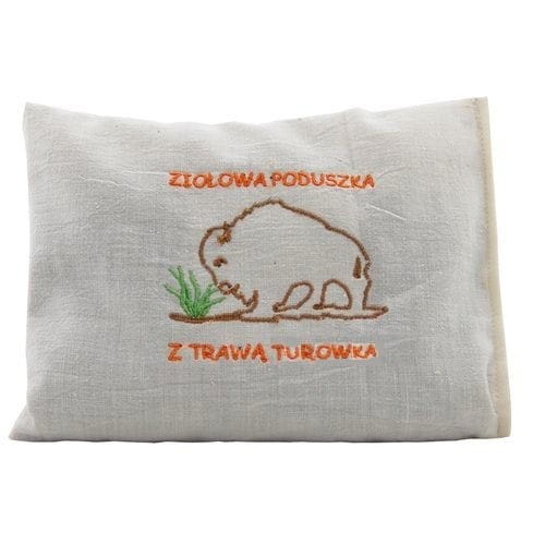 Poduszka ziołowa z trawą żubrówką-1 4255 