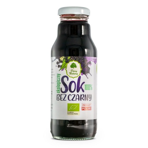 Sok z czarnego bzu EKO 100% 270ml-1 4296 