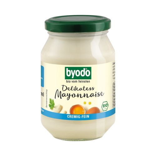 MAJONEZ JAJECZNY DELIKATNY BEZGLUTENOWY BIO 250 ml - BYODO-1 4466 
