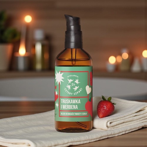 truskawka i werbena olejek do masazu twarzy i ciala.JPG