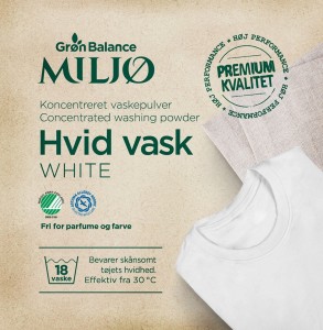 Proszek do prania białych ubrań (koncentrat) ECO 785g (18 prań)