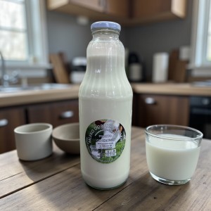 Mleko od krów rasy Jersey