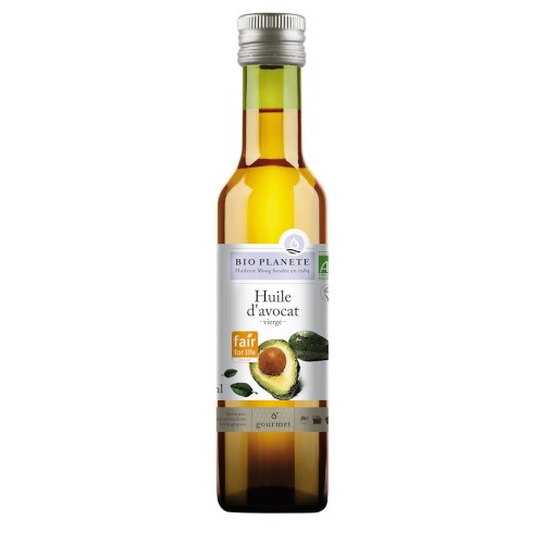 OLEJ Z MIĄŻSZU AWOKADO TŁOCZONY NA ZIMNO FAIR FOR LIFE BIO 250 ml - BIO PLANETE-1 4855 