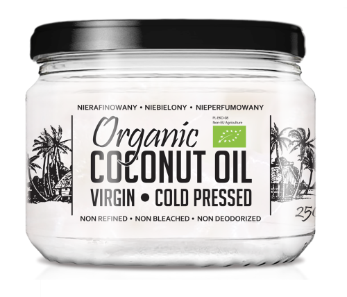 OLEJ KOKOSOWY VIRGIN BIO 250 ml - DIET-FOOD-1 4867 