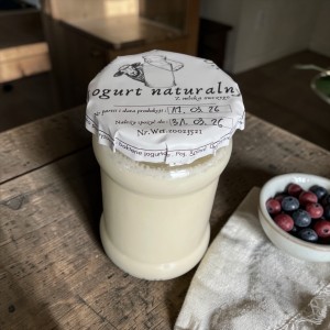 Jogurt naturalny z mleka owczego