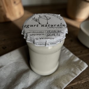 Jogurt naturalny z mleka koziego