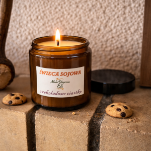 Świeca sojowa („Czekoladowe Ciastko”)
