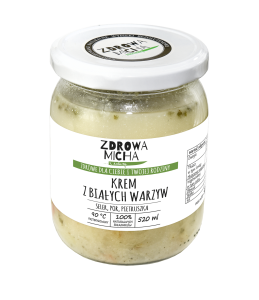 Bezglutenowy Krem z Białych Warzyw Wegański 520ml