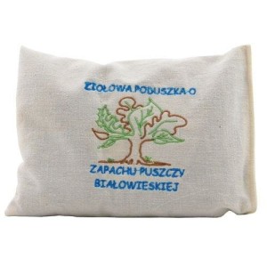 Poduszka ziołowa o zapachu puszczy białowieskiej