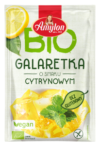 Galaretka z Agarem o Smaku Truskawkowym Bezglutenowa Bio 40g