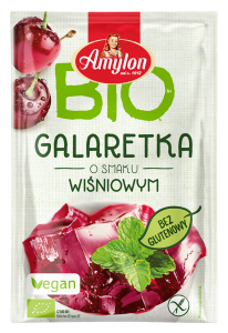 Galaretka z Agarem o Smaku Truskawkowym Bezglutenowa Bio 40g