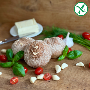 Bezglutenowe bułki śniadaniowe 3szt x 100g