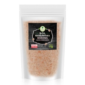 Sól kłodawska Różowa drobnoziarnista 1 kg